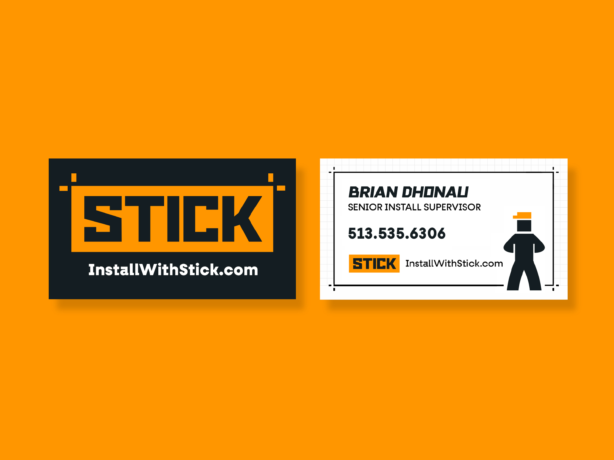 Stick Branding Layout