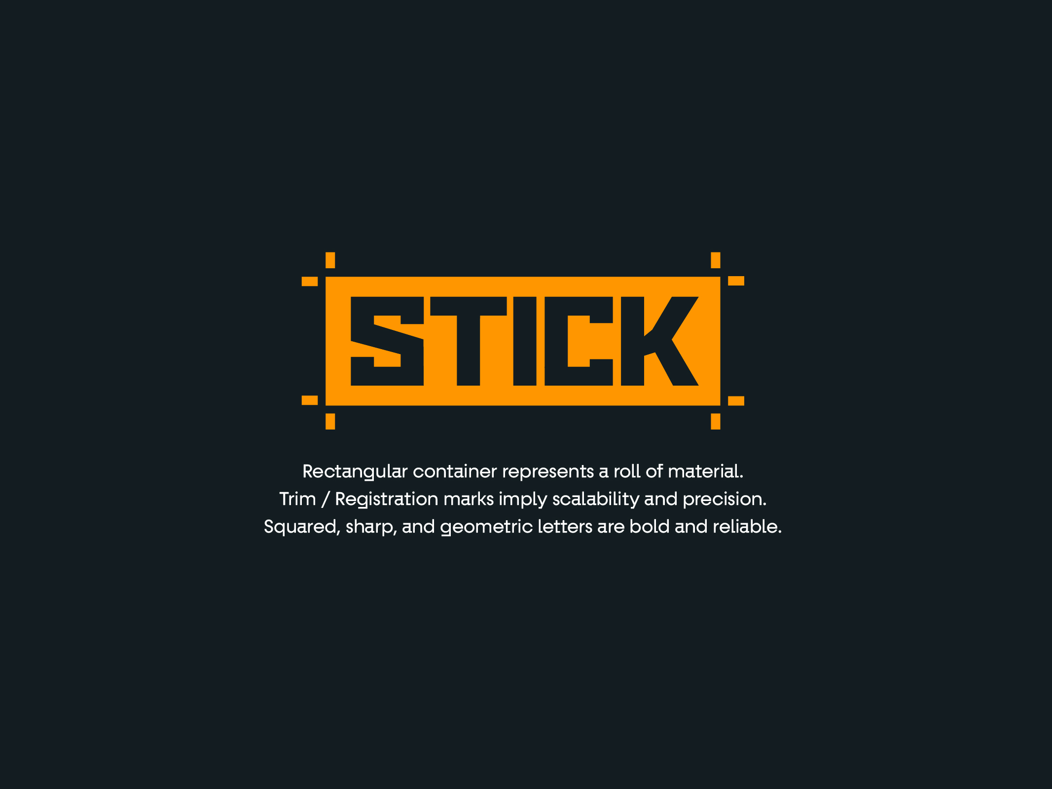 Stick Branding Layout