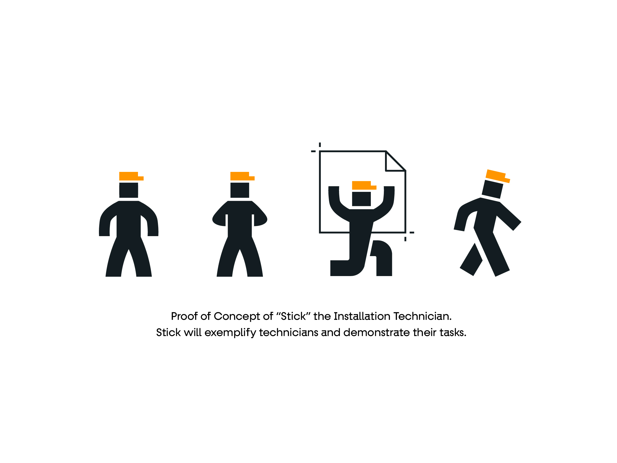 Stick Branding Layout
