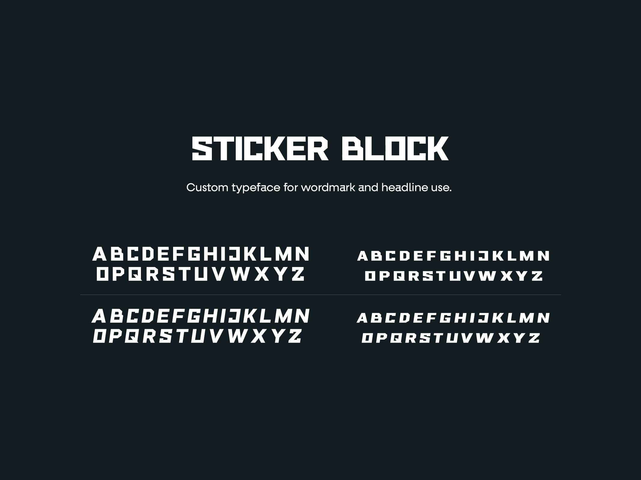 Stick Branding Layout